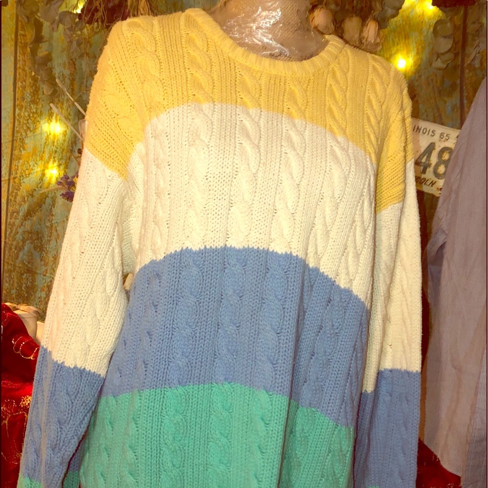 Woman’s Sweater size “Large”,  Preswick & Moore,